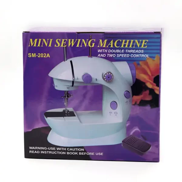 Mini maquina de coser con mesa