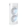 VENTILADOR DOBLE CON DIFUSOR & LED