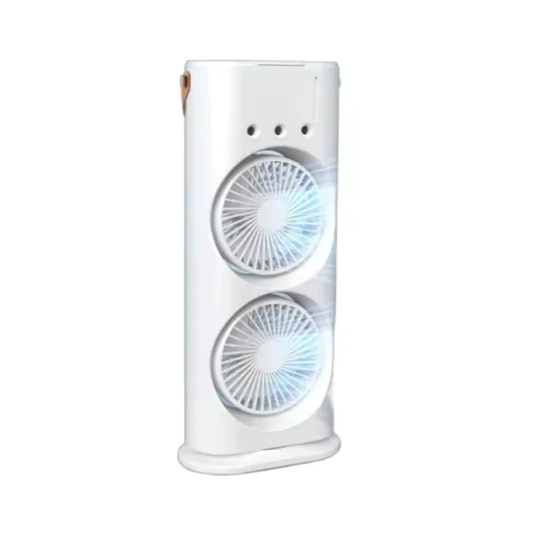 VENTILADOR DOBLE CON DIFUSOR & LED