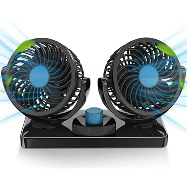 VENTILADOR DE CARRO 2 CABEZAS
